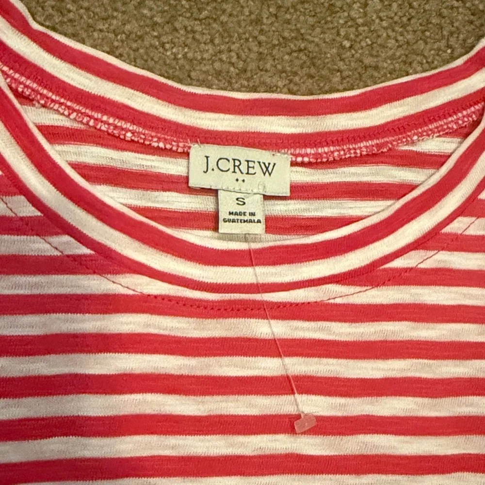 NWOT J.Crew Striped tie-waist dress - Picture 6 of 7